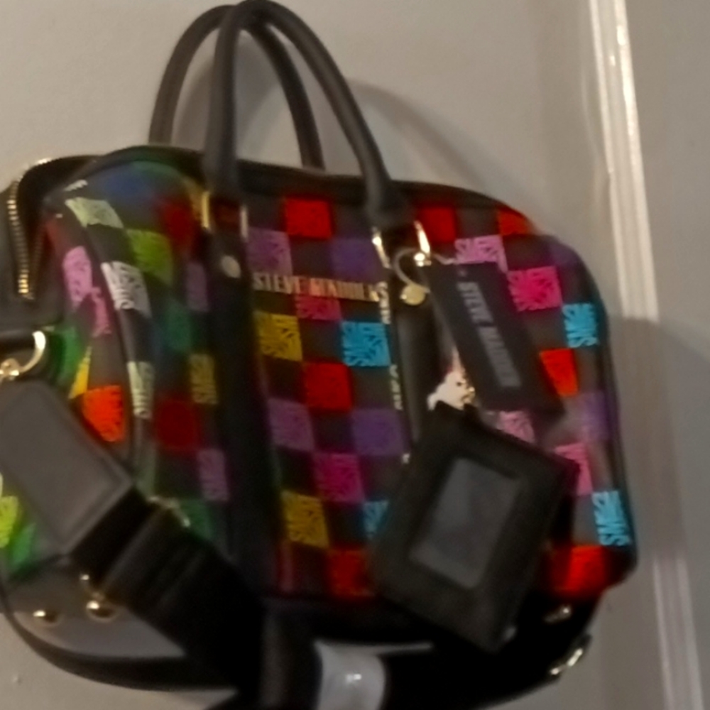 like New Steve Adam Bag multicolor strap bag cute